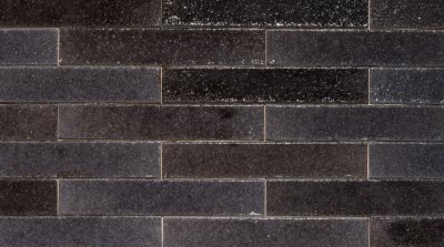 Glasur Riemchen | schwarz