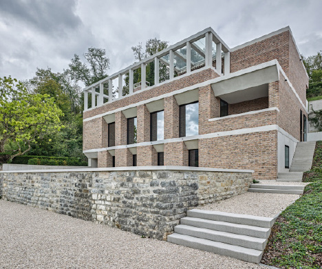 Fassadenplanung Projektbeispiel Haus G Baden (Schweiz)