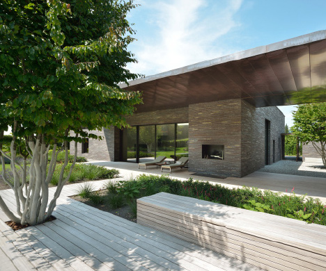 Fassadenplanung Projektbeispiel Villa im Kanton Zürich