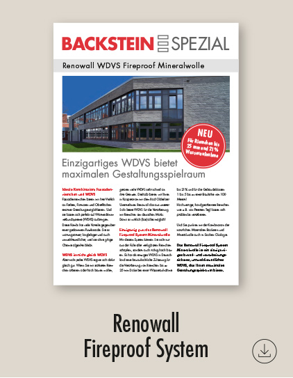 Kachel Backstein-Spezial Renowall