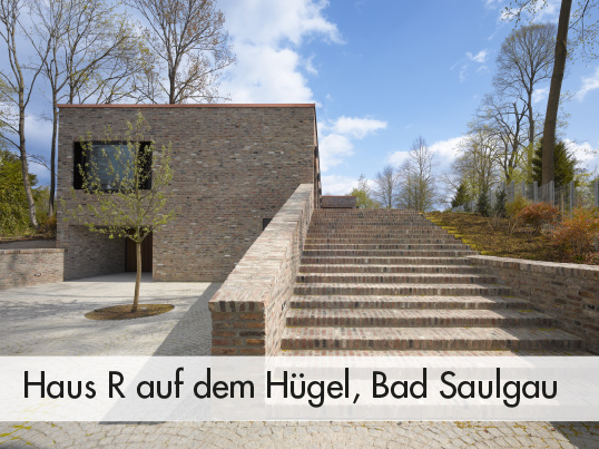 Re-Use Ziegel | Projekte | Haus R auf dem Hügel Bad Saulgau neu