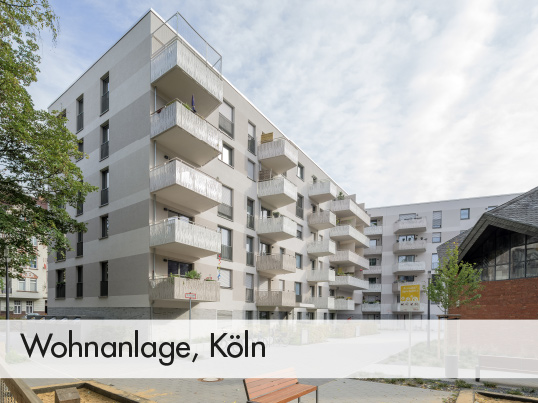 Projekte | _Wohnanlage Holsteinstraße, Köln