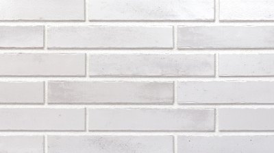 Riemchen GLOSSY Silberweiß